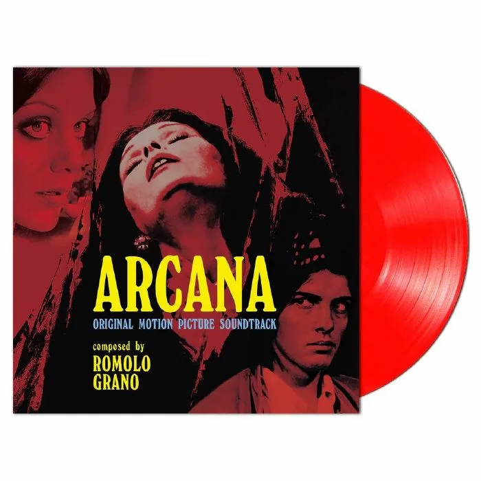 Лицевая сторона обложки — Romolo GRANO — Arcana (Soundtrack) (reissue) (Record Store Day RSD 2025)