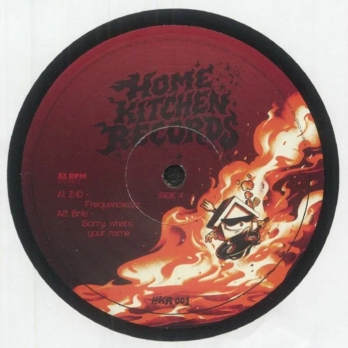 Front cover — Z ID / BRIKI / SHKEDUL / GHAZI / AHMET MECNUN — From The Kitchen To Your Ears Vol 1