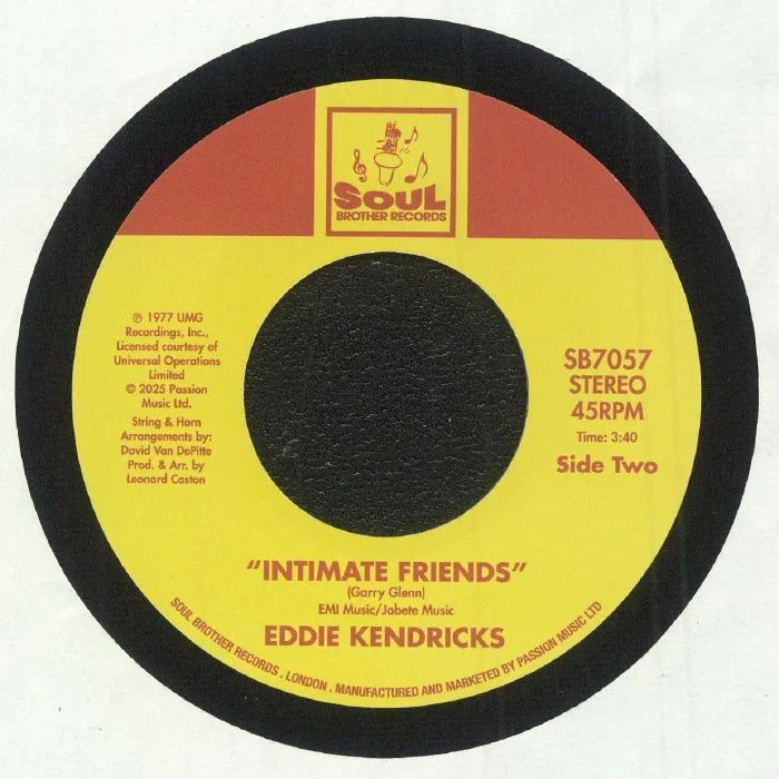Back cover — Eddie KENDRICKS — Date With The Rain