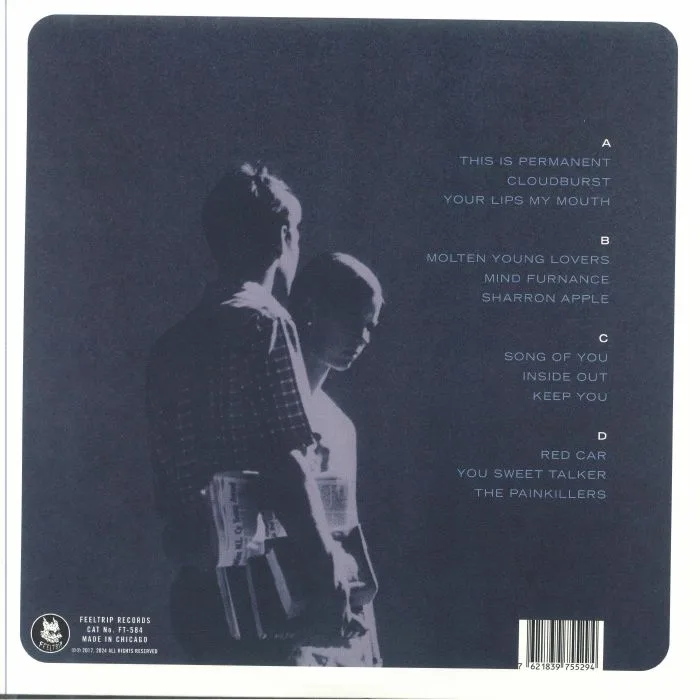 Back cover — AIRIEL — Molten Young Lovers (reissue)