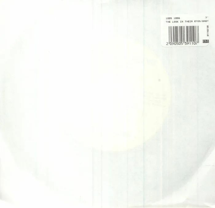Back cover — The EXCEPTIONS — The Look In Their Eyes