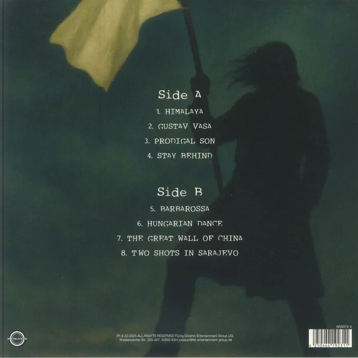 Back cover — Nils Patrik JOHANSSON — War & Peace