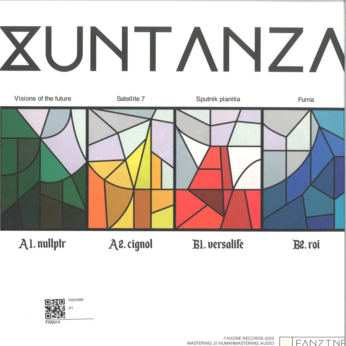 Back cover — Various — Xuntanza Vol.I EP