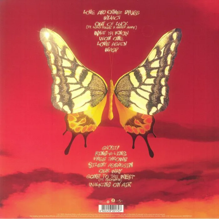 Back cover — Tkay MAIDZA — Sweet Justice