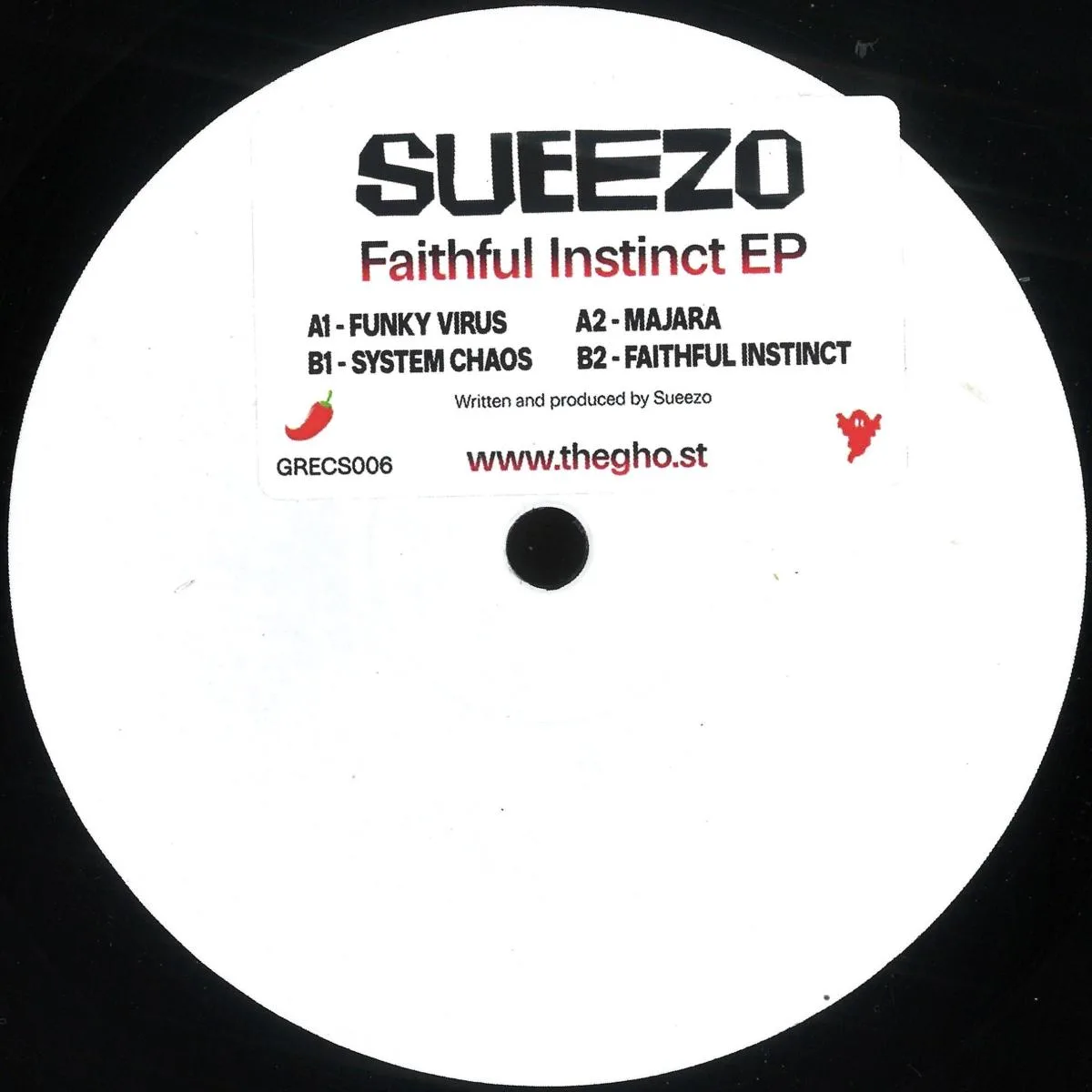 Лицевая сторона обложки — Sueezo — Faithful Instinct EP