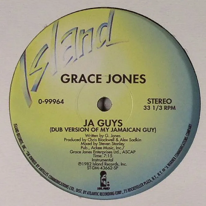 Front cover — Grace JONES — Nipple To The Bottle