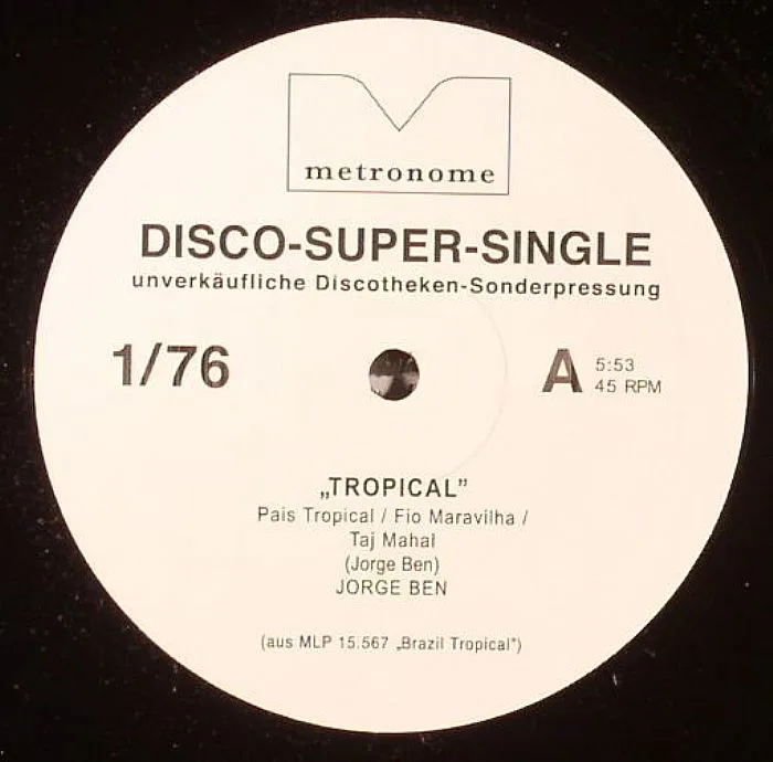 JORGE BEN — Tropical
