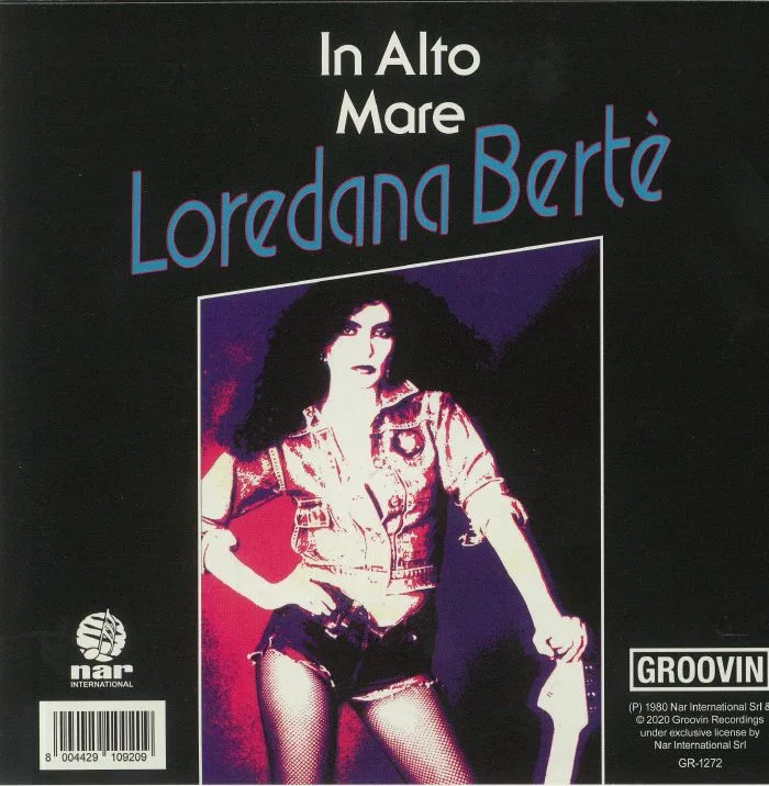 Обратная сторона обложки — Loredana BERTE — E La Luna Busso (remastered)
