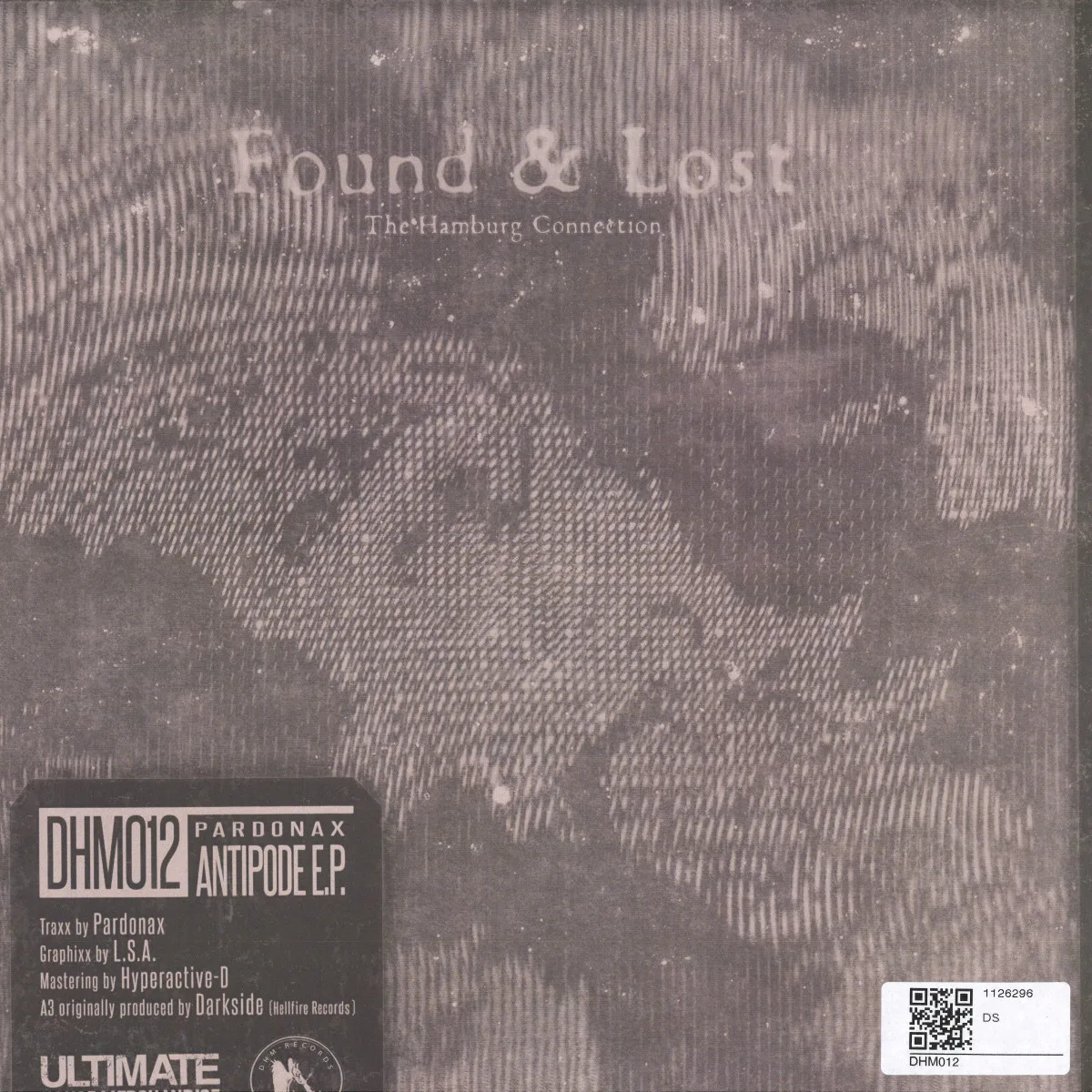Back cover — Pardonax — Antipode EP