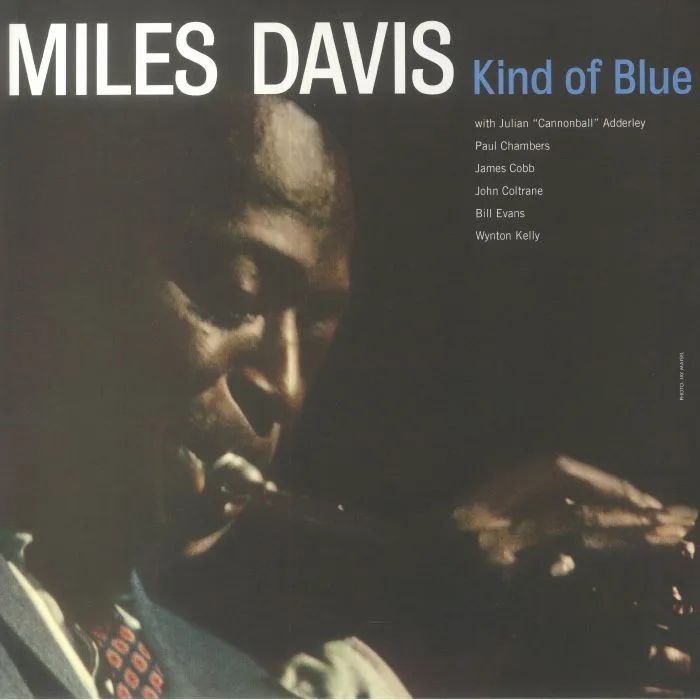 Лицевая сторона обложки — Miles DAVIS — Kind Of Blue