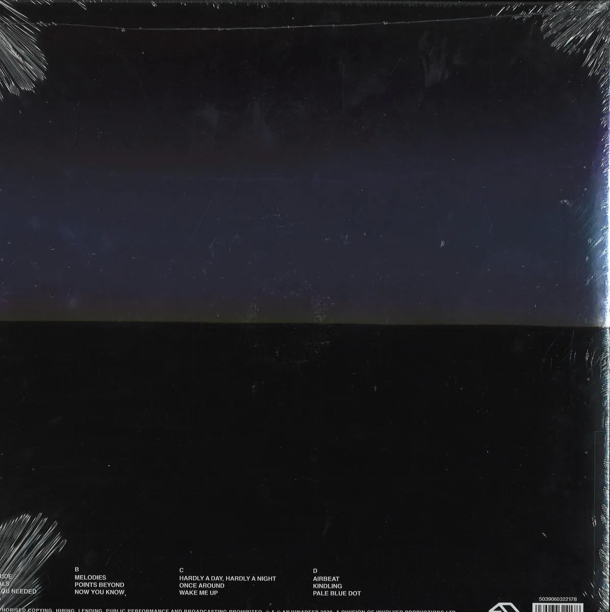 Back cover — Cubicolor — Hardly A Day, Hardly A Night
