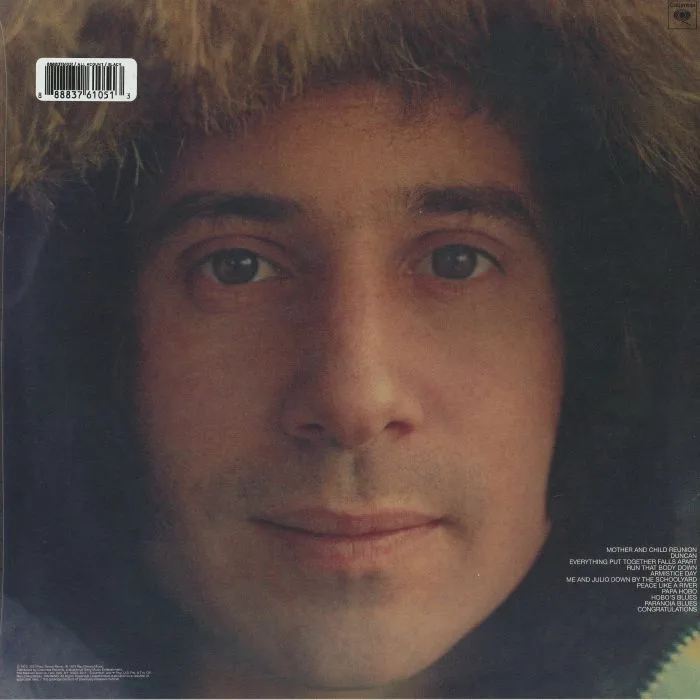 Back cover — Paul SIMON — Paul Simon (reissue)
