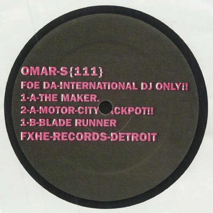 Front cover — OMAR S — 111