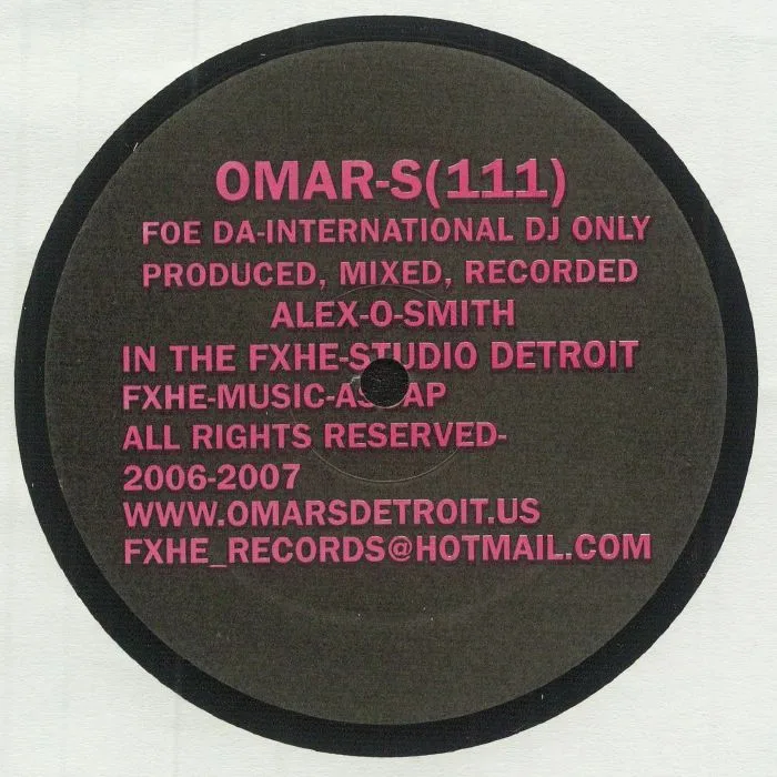 Back cover — OMAR S — 111