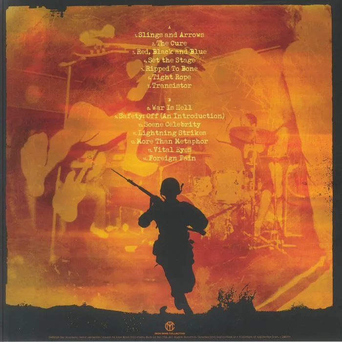 Back cover — The WARRIORS — War Is Hell (20th Anniversary Edition)