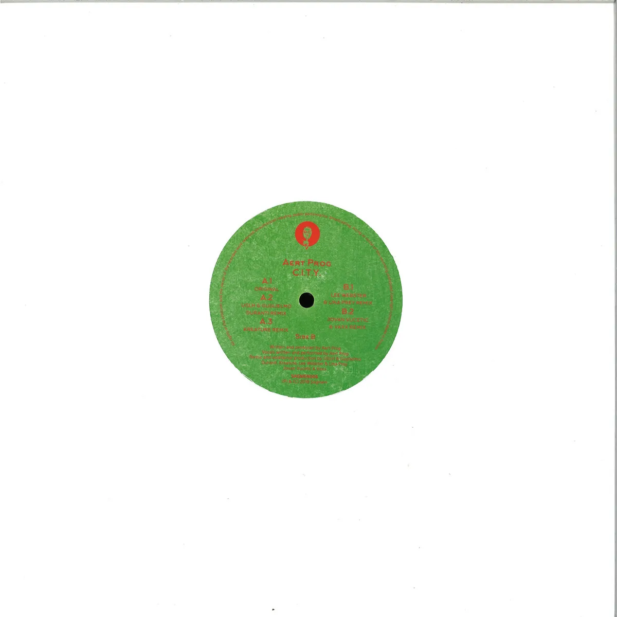 Обратная сторона обложки — Aert Prog — C.I.T.Y. EP