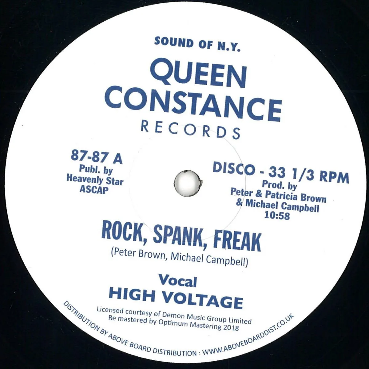 High Voltage — Rock, Spank, Freak