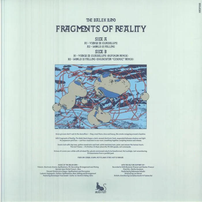 Обратная сторона обложки — The BALEK BAND — Fragments Of Reality