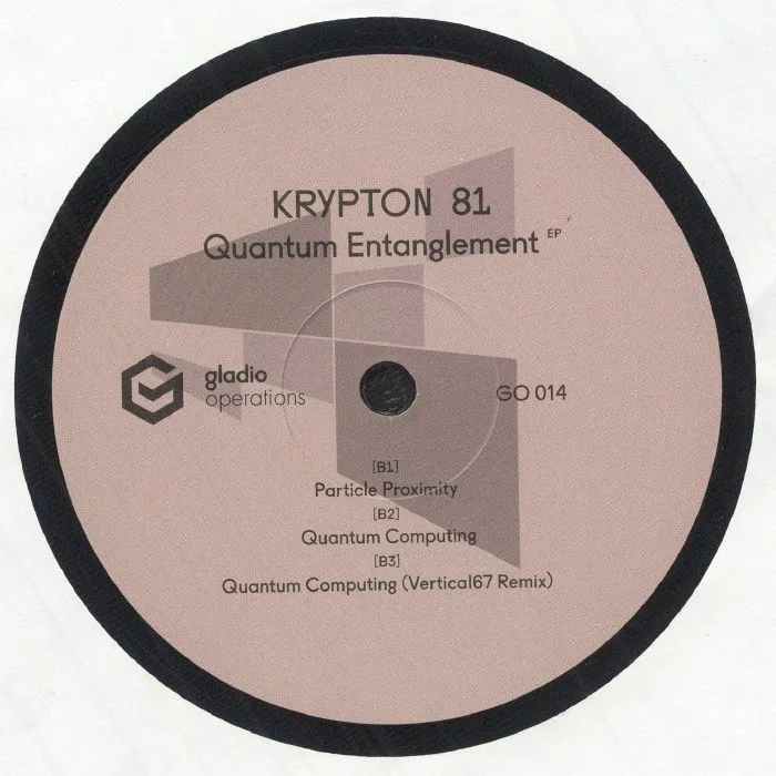 Обратная сторона обложки — KRYPTON 81 — Quantum Entanglement