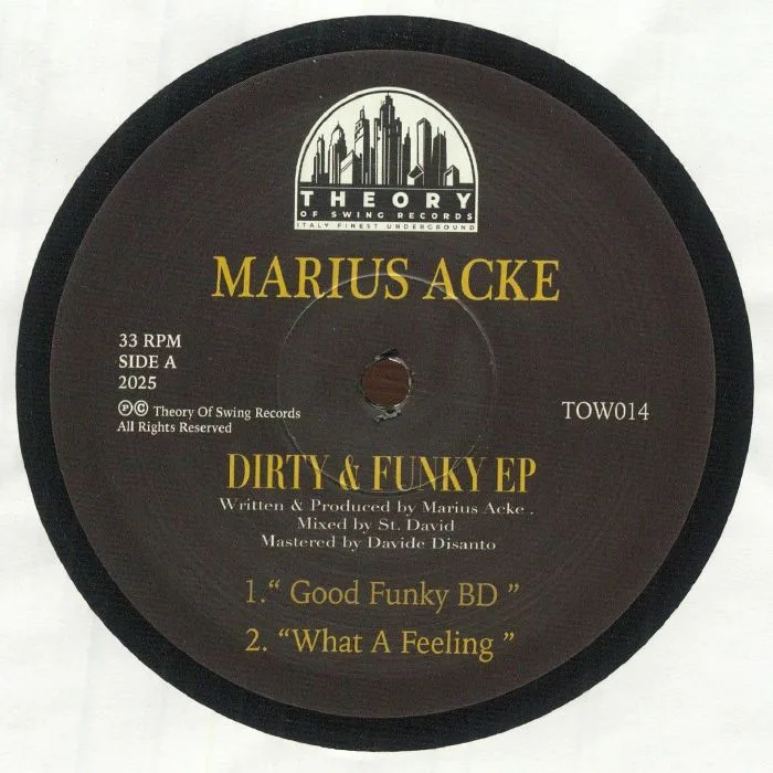 Marius ACKE — Dirty & Funky EP