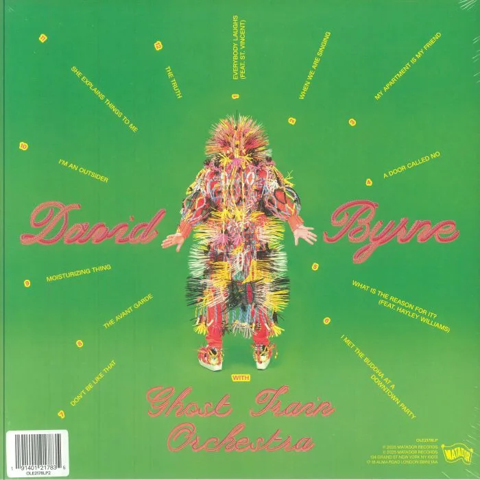 Back cover — David BYRNE — Who Is The Sky?