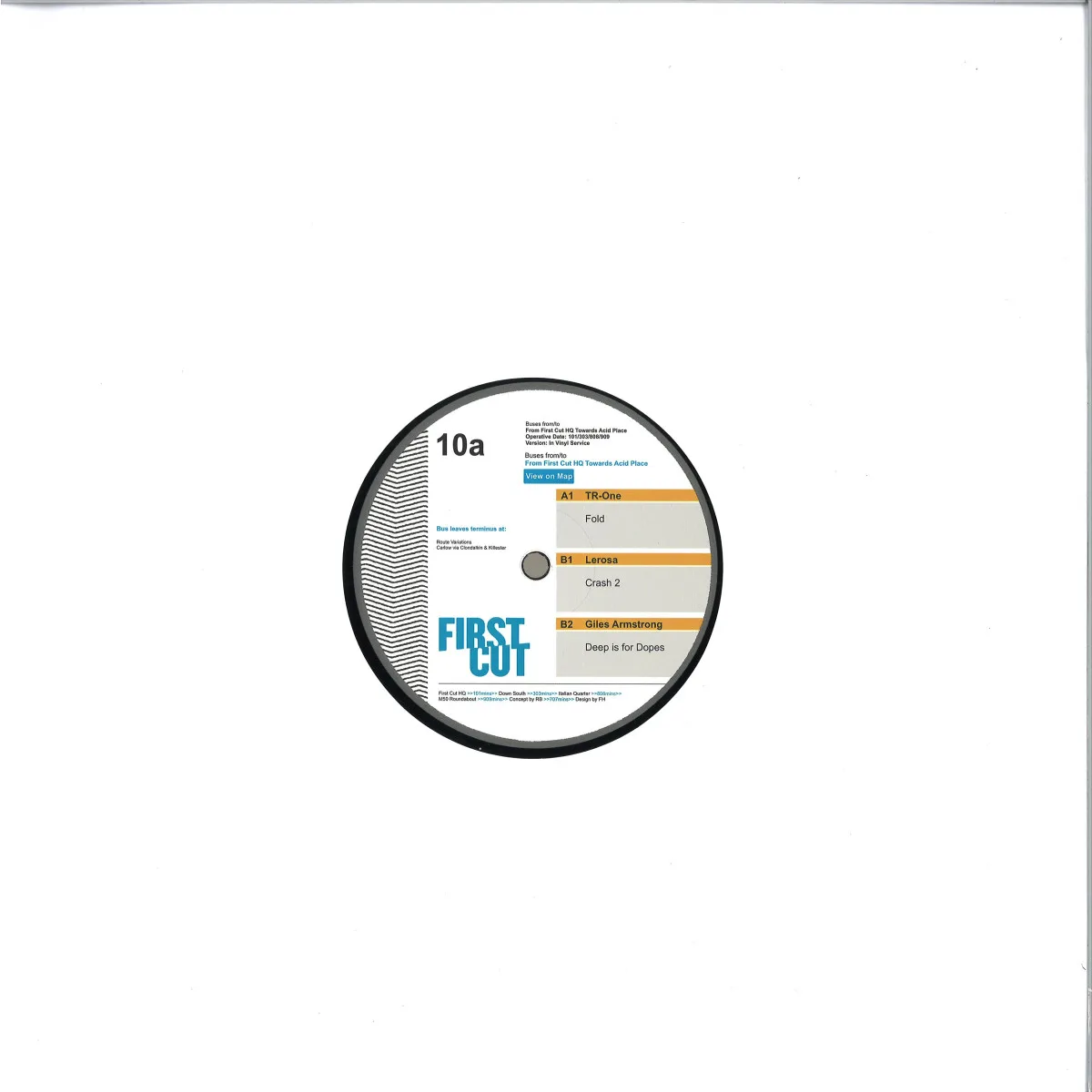 Back cover — Various — Wait For One…Then Three Arrive EP