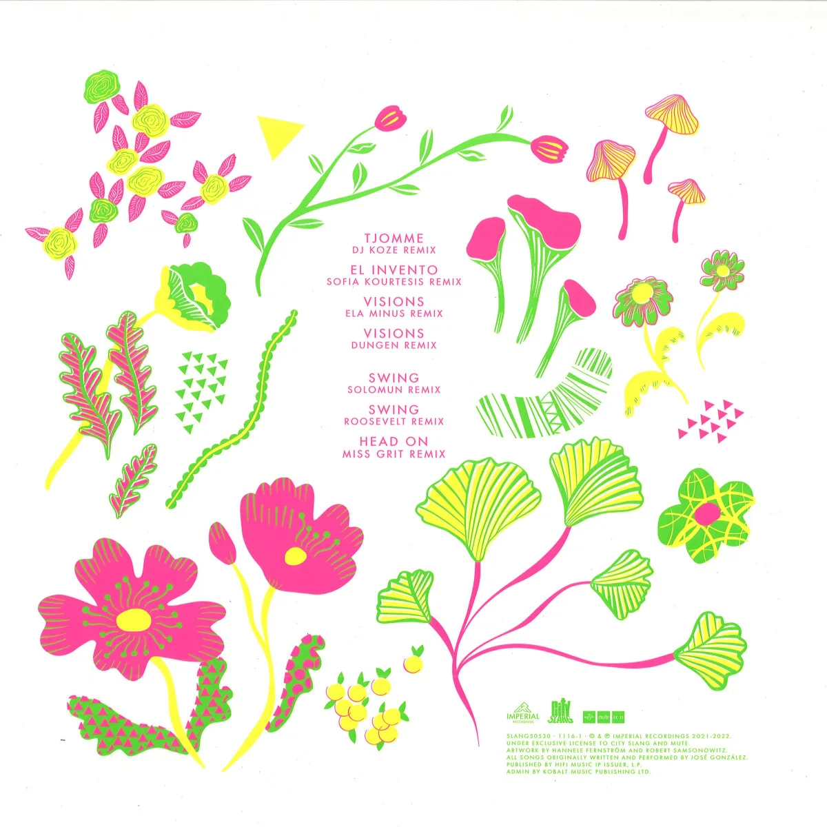 Back cover — José González — Local Valley Remixes