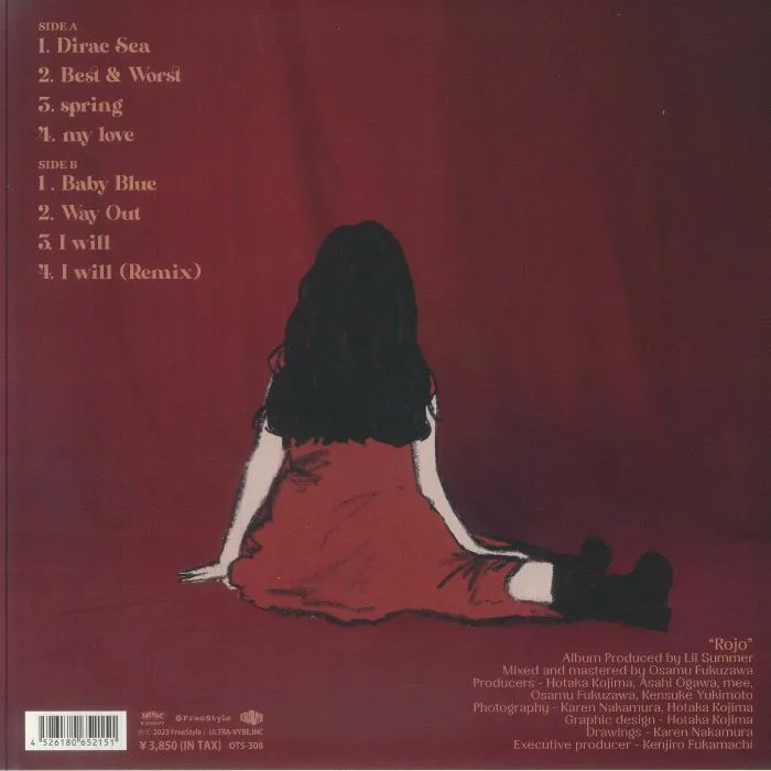 Back cover — LIL SUMMER — Rojo