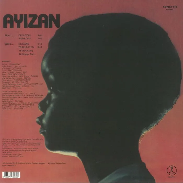 Back cover — AYIZAN — Dilijans (reissue)