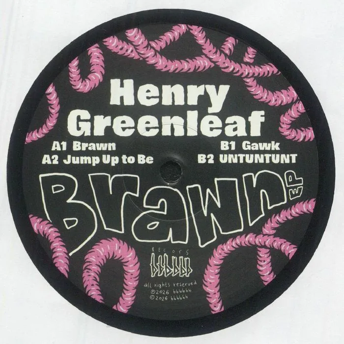 Лицевая сторона обложки — Henry GREENLEAF — Brawn EP