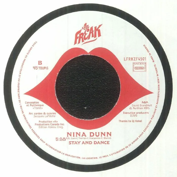 Back cover — Nina DUNN — If You Want My Love (Do It) (reissue)