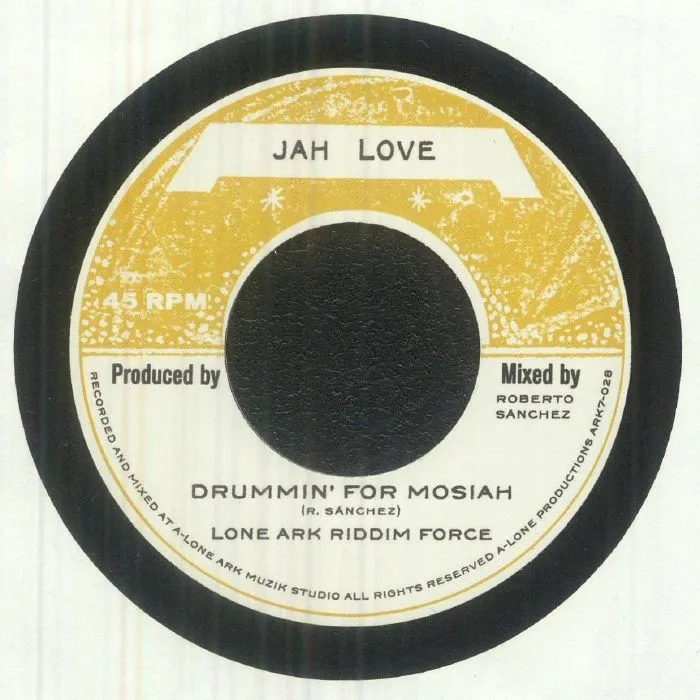 Обратная сторона обложки — RANKING JOE / LONE ARK RIDDIM FORCE — Marcus Garvey