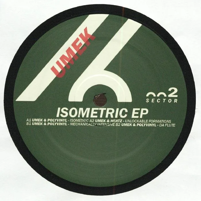 Лицевая сторона обложки — UMEK aka POLYVINYL — Isometrik EP
