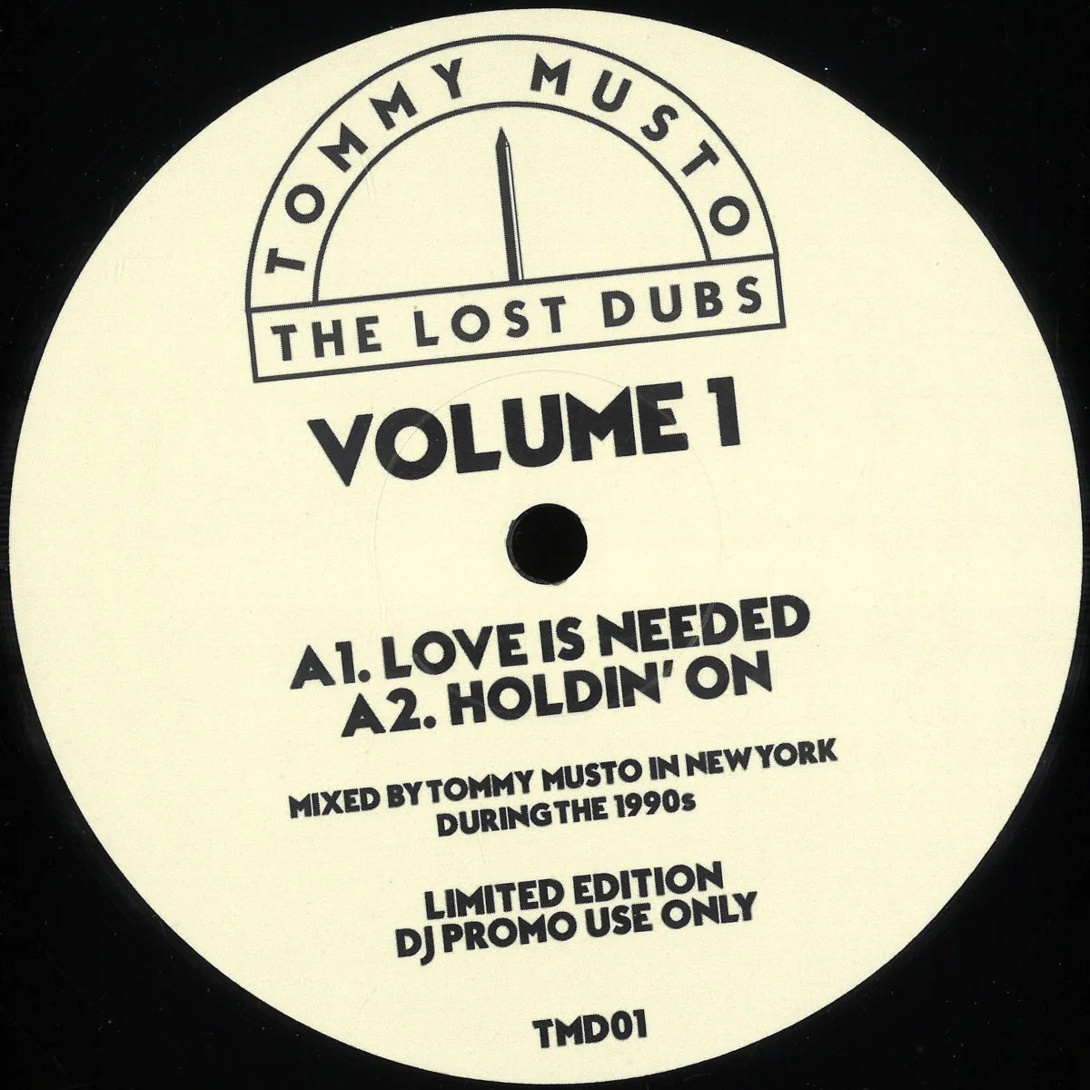 Tommy Musto — The Lost Dubs - Vol 1