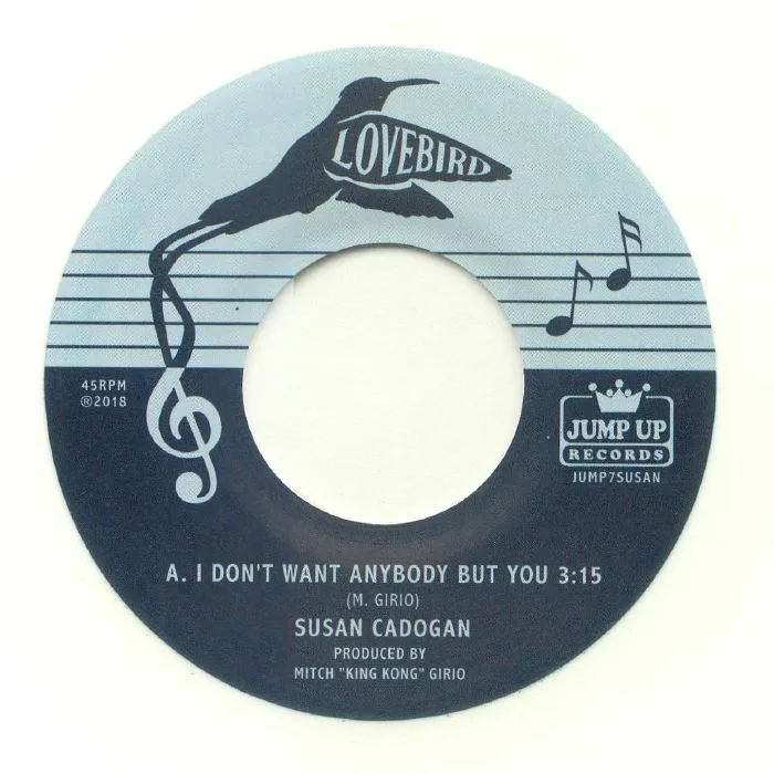 Лицевая сторона обложки — Susan CADOGAN — I Don't Want Anybody But You (reissue)