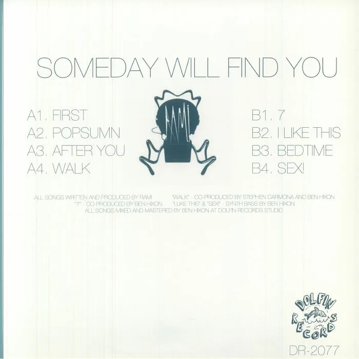 Обратная сторона обложки — RAMI — Someday Will Find You