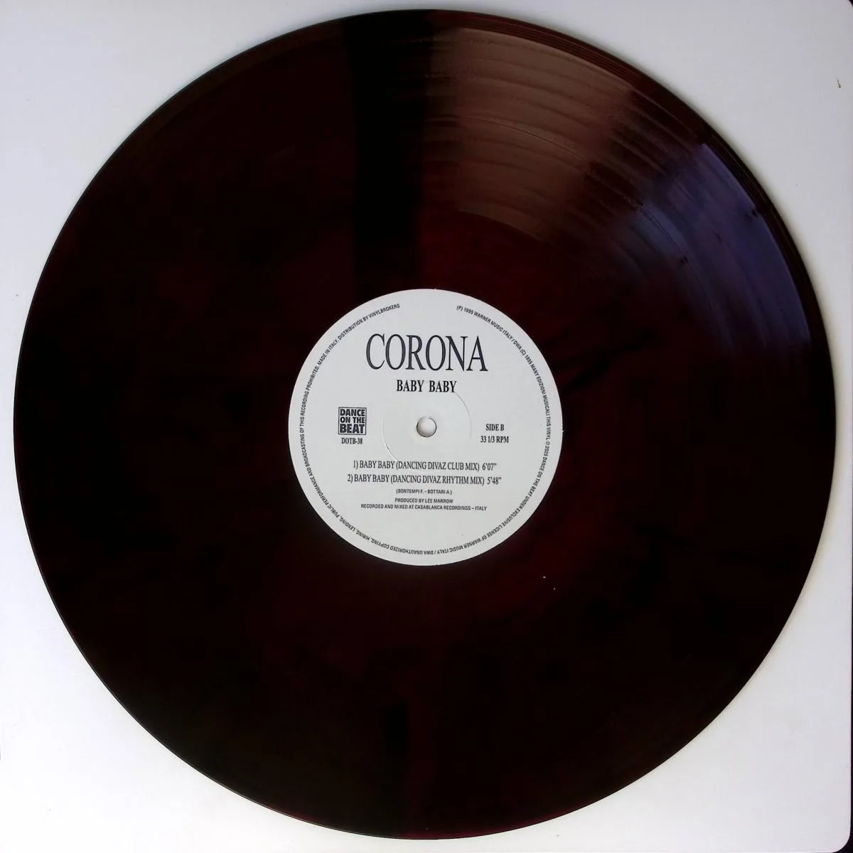 Front cover — Corona — Baby Baby
