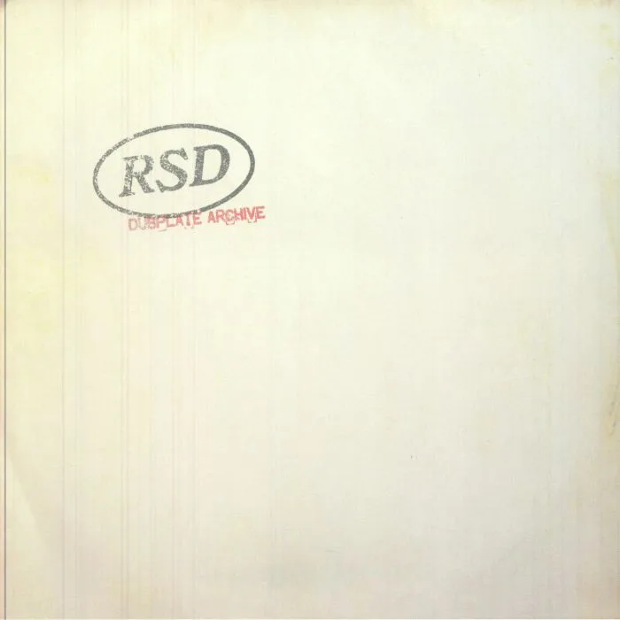 Лицевая сторона обложки — RSD — Dubplate Archive