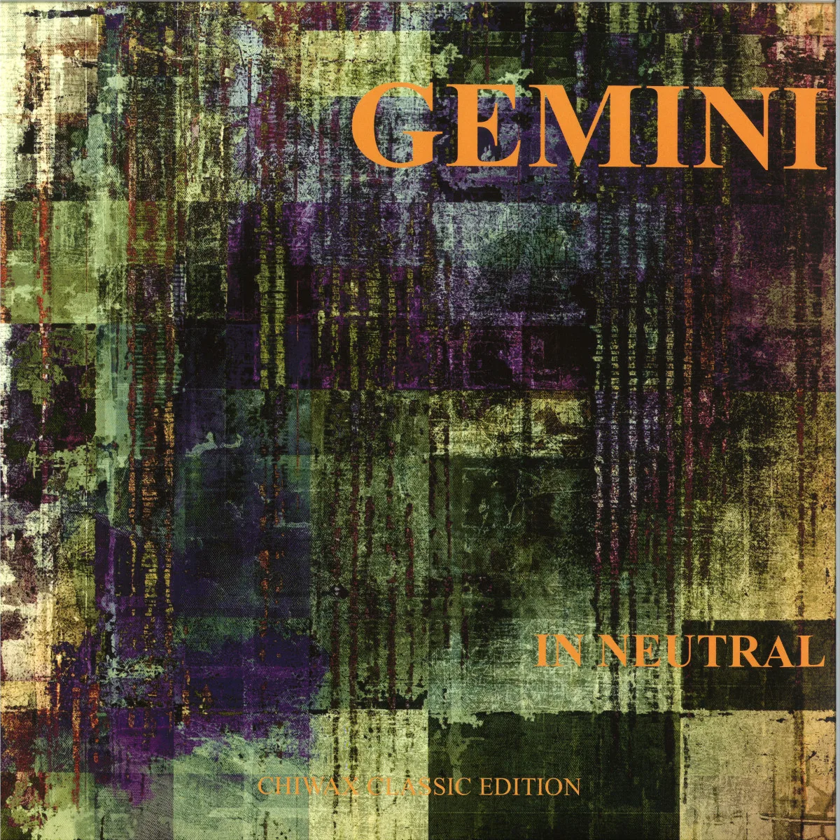Front cover — Gemini — In Neutral 2x12"