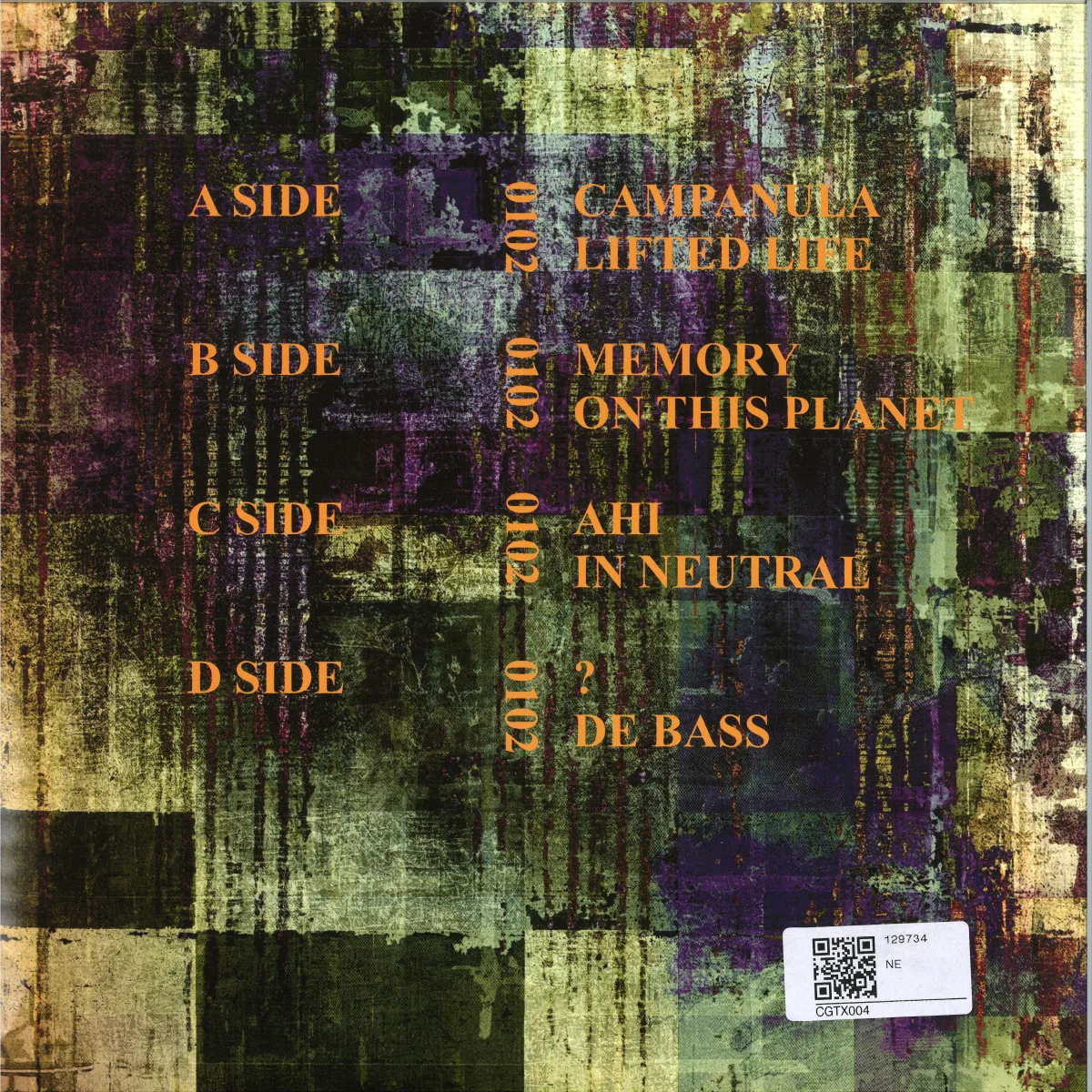 Back cover — Gemini — In Neutral 2x12"