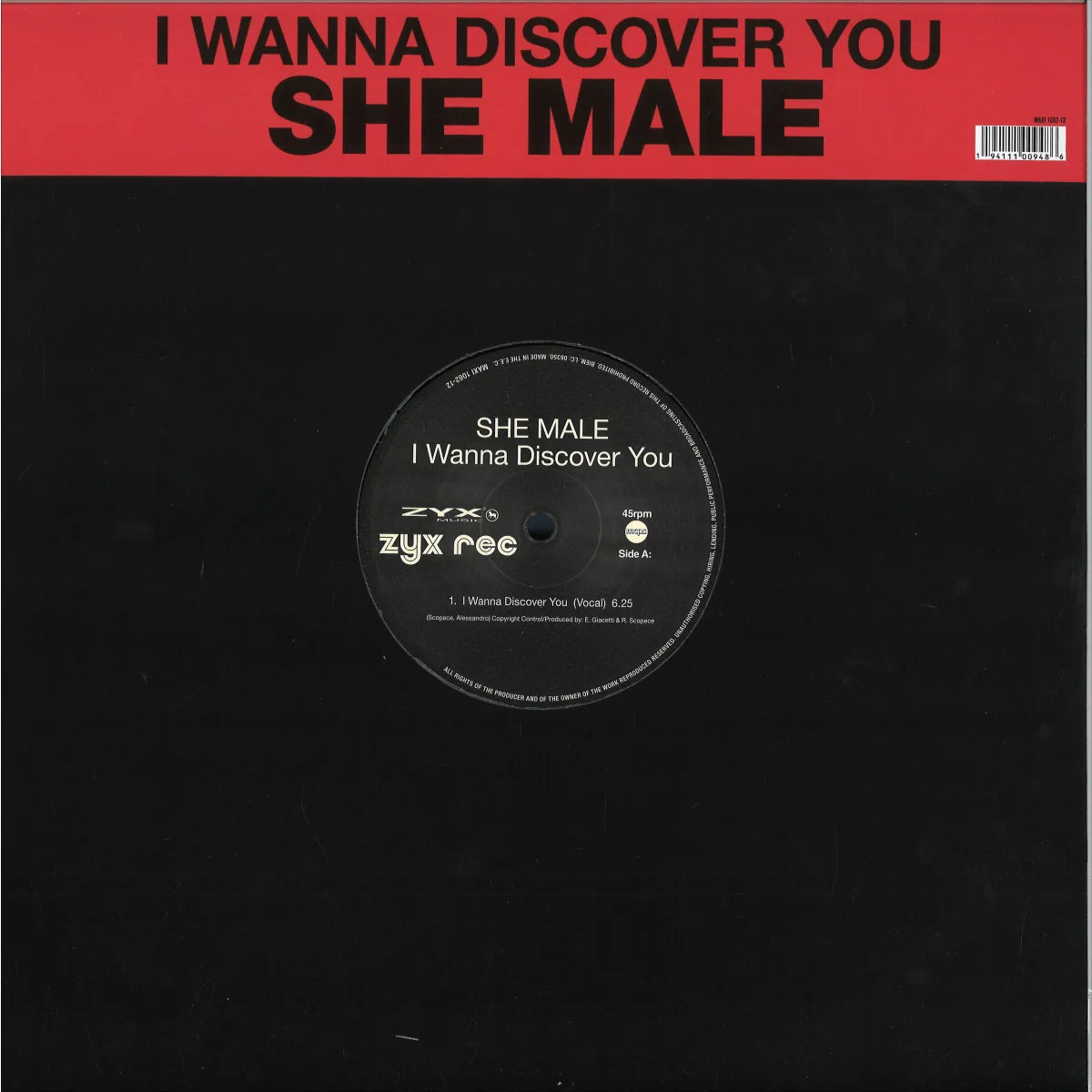 She Male — I Wanna Discover You