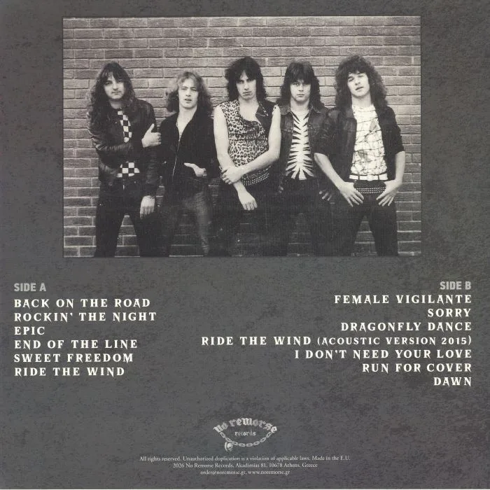 Back cover — TNT — Back On The Road: The Anthology