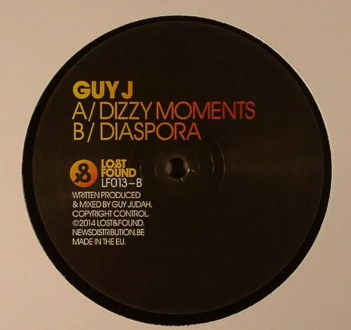 Back cover — GUY J — Dizzy Moments