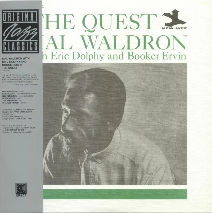Mal WALDRON with ERIC DOLPHY / BOOKER ERVIN — The Quest (reissue)