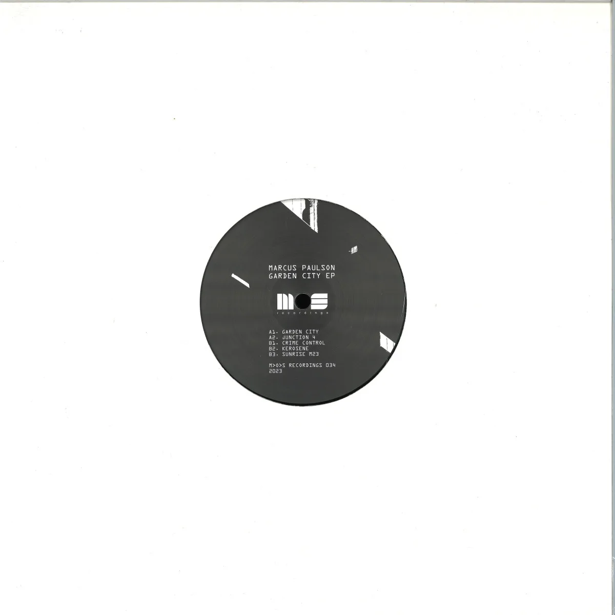 Back cover — Marcus Paulson — GARDEN CITY EP