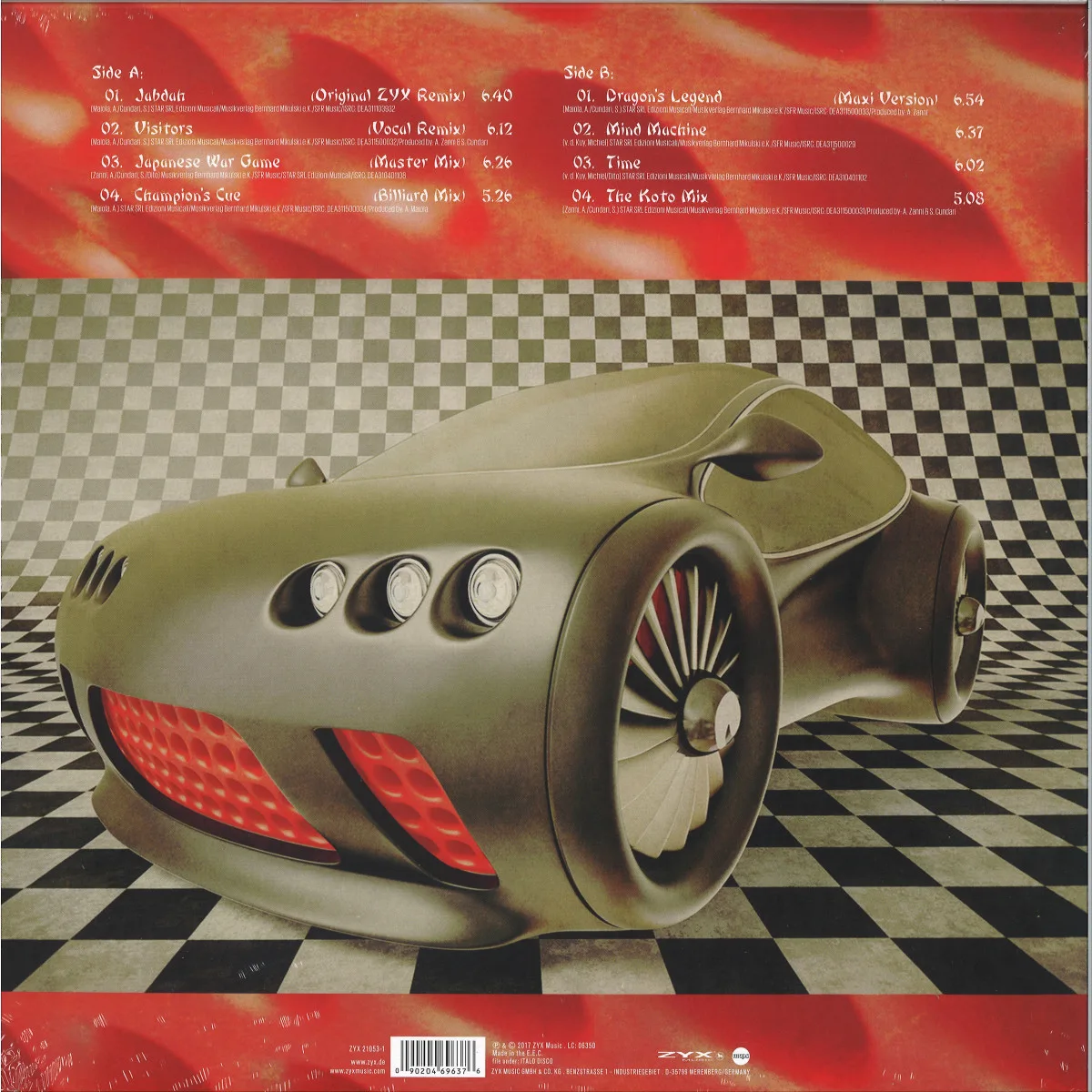 Back cover — Koto — Greatest Hits & Remixes
