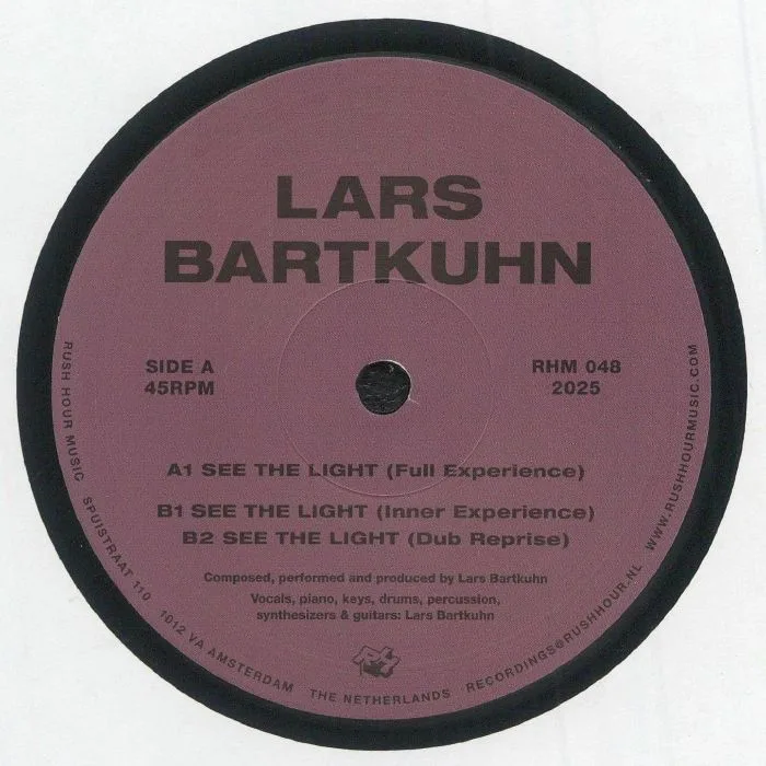 Лицевая сторона обложки — Lars BARTKUHN — See The Light