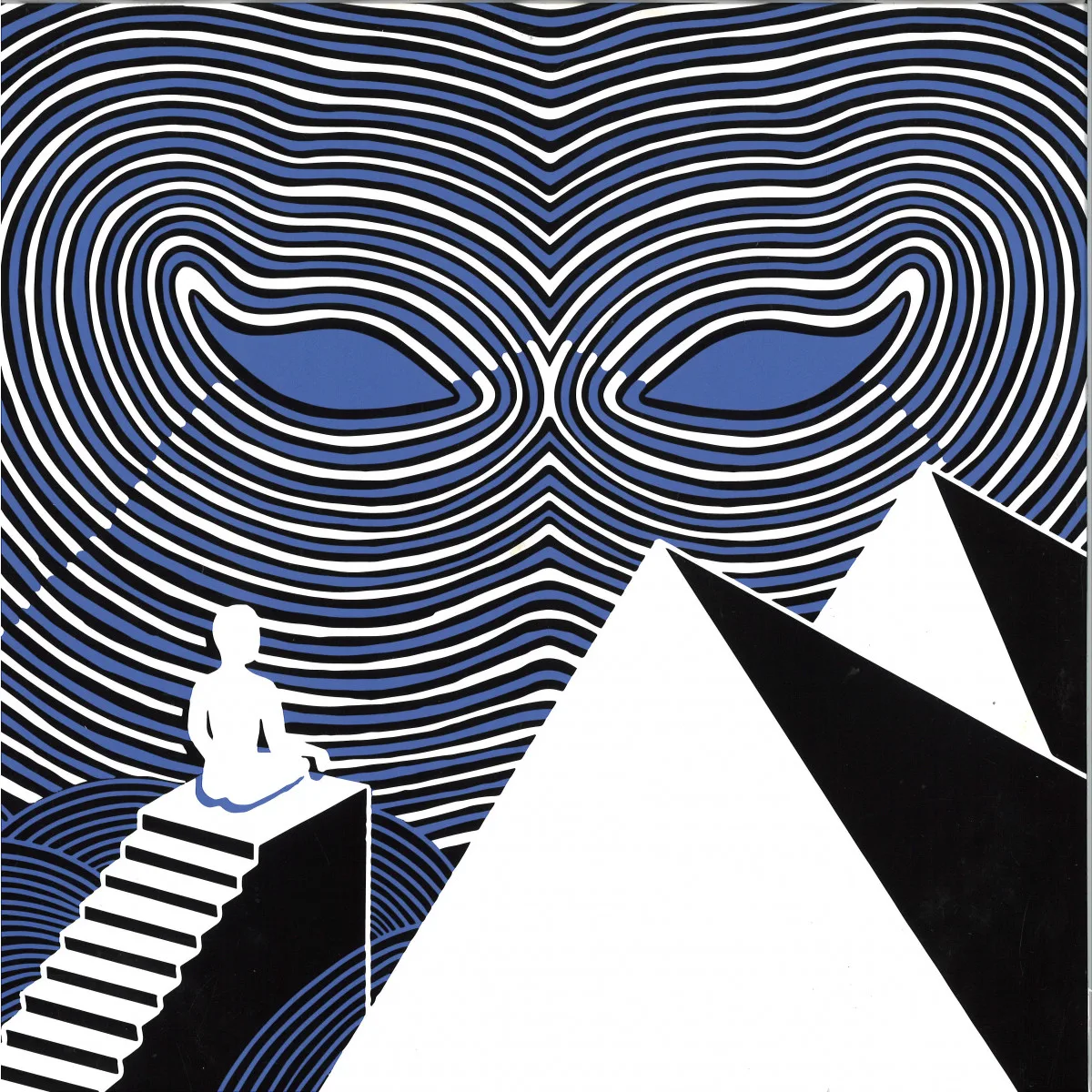 Front cover — B. Ashra — Eyes In The Sky LP 2x12"