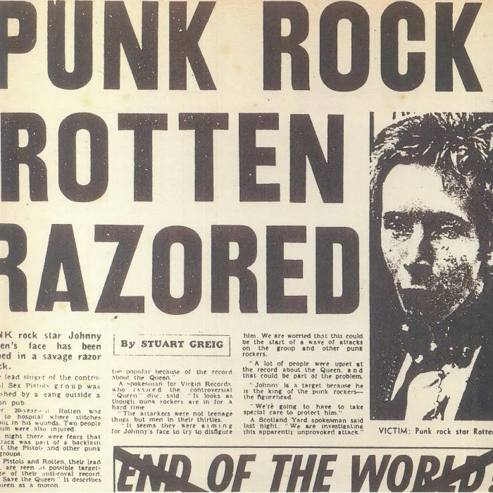 SEX PISTOLS — Rotten Razored