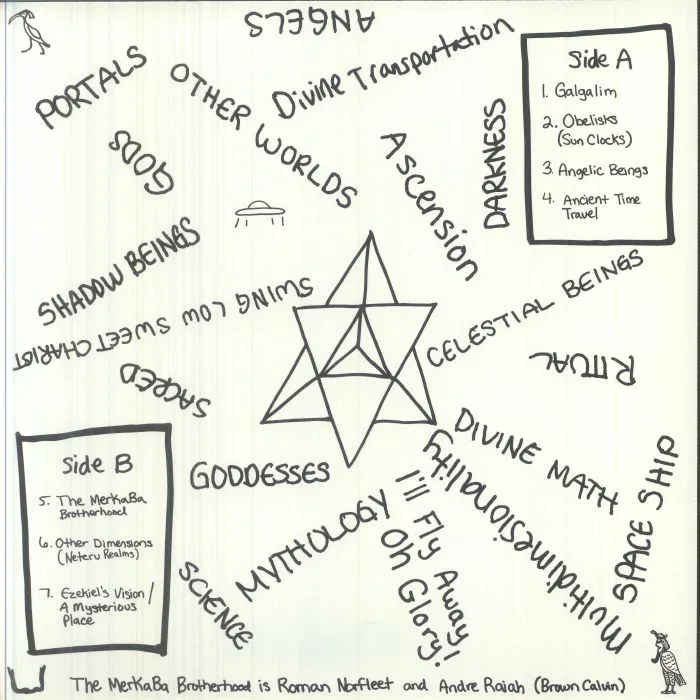 Обратная сторона обложки — MERKABA BROTHERHOOD — The Merkaba Brotherhood